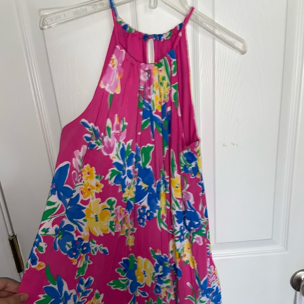 Pink Floral Dress